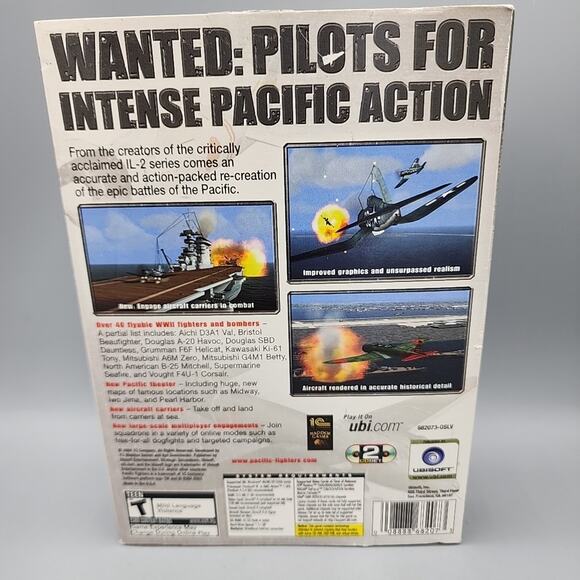 Pacific Fighters PC Combat Flight Simulator Game DVD CD-ROM Simulation Action - Picture 2 of 8